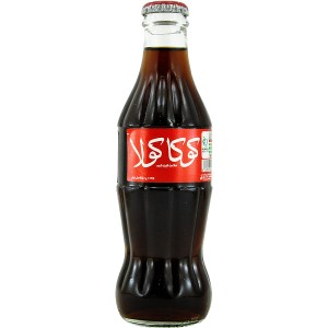 نوشابه شیشه 250 م کوکا کولا