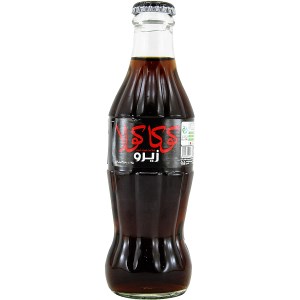 نوشابه زیرو 250سی سی شیشه کوکا