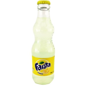 نوشابه شیشه لیمویی 250 م فانتا