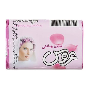 صابون صورتی 75گرمی عروس