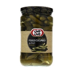 خیار شور سوپر ویژه 670 گرمی چین چین
