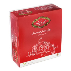 تی بگ خارجه قرمز 100 عددی گلستان
