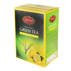 چای سبز با لیمو 100 گرمی گلستان
