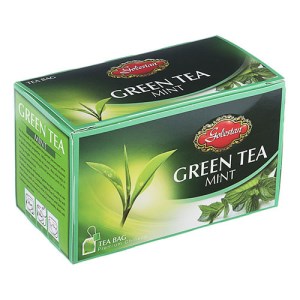 تی بگ 25 عددی چای سبز و نعناع گلستان