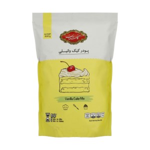پودر کیک وانیلی 500گ گلستان
