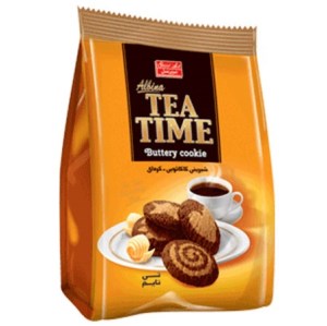 شیرینی کره ای دورنگ 200گ تی تایم