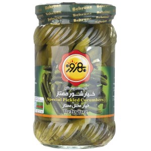 خیار شور سوپر ویژه 660گ بهروز