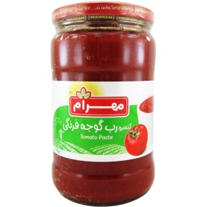 رب گوجه فرنگی 700 گرمی شیشه مهرام