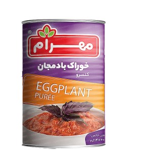 کنسرو خوراک بادمجان 400گ مهرام
