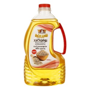 روغن کنجد تصفیه 1800 گرمی شیر رضا