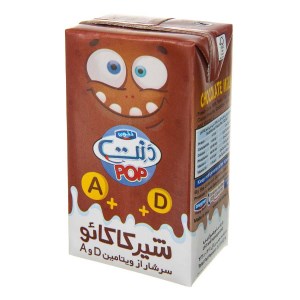 شیر کاکائو غنی شده دنت