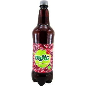 ابمیوه گازدار 1لیتر انگور عالیس