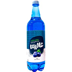 ابمیوه گازدار بلوبری یک لیتری عالیس