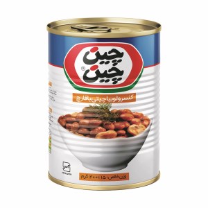 کنسرو لوبیا 400گ چین چین