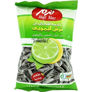 تخمه افتابگردان پوست دار لیمویی