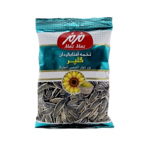 تخمه افتابگردان پوست دار گلپر 105 گ مزمز