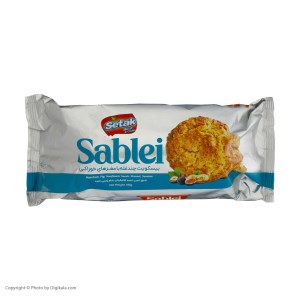 بیسکوئیت چند غله مغزدار ساده 180 گ ستاک