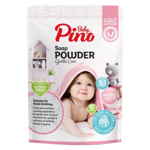 پودر صابون ماشین لباسشویی نوزاد و کودک 800گ پینو بیبی