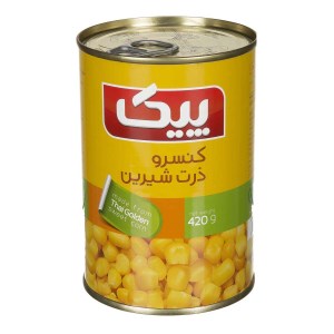 کنسرو ذرت 420 گرمی پیک