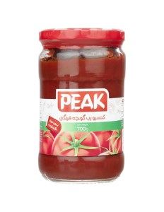 رب گوجه شیشه 700 گ پیک