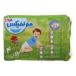 پوشک نرمال سایز 4 مولفیکس