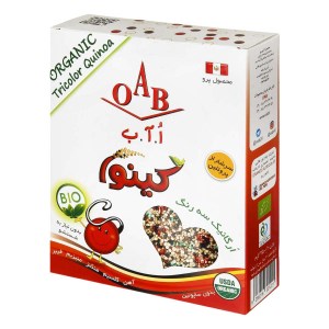 کینوا سه رنگ 250 گ ارگانیک او.ا.ب