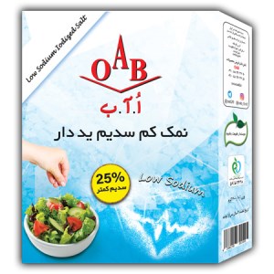 نمک کم سدیم یدار 400 گ او. آ. ب