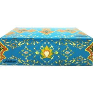 دستمال کاغذی 150 برگ دولایه سفید سری فرش سافتلن