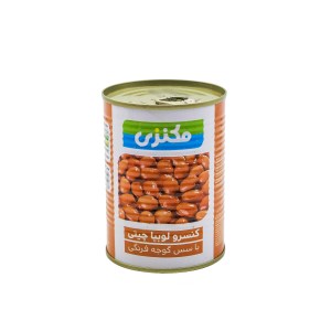 کنسرو لوبیا 380 گرمی مکنزی