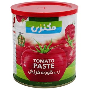 رب گوجه 800 گرمی قوطی مکنزی