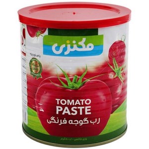 رب گوجه 800 گرمی قوطی مکنزی