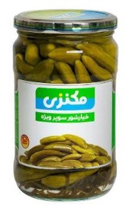 خیارشور سوپر ویژه شیشه مکنزی