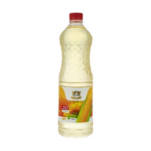 روغن سرخ کردنی ذرت و کانولا و افتاب900سی سی شیر رضا