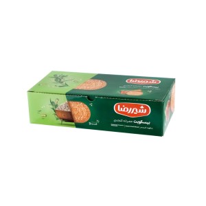بیسکویت کنجدی 600گ شیر رضا