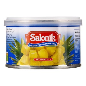 کمپوت اناناس خرد 227گ salonik